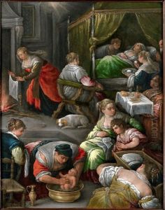 The Baptism Of Christ by Francesco, II Bassano