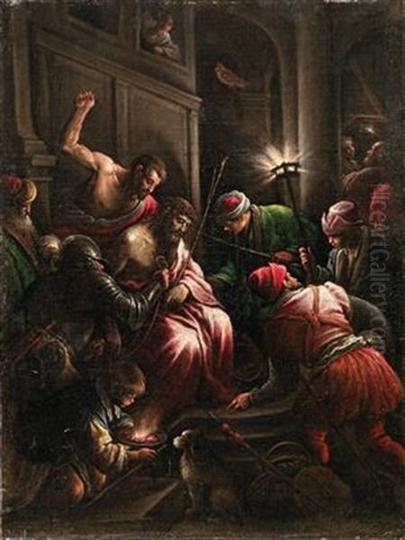 The Mocking Of Christ - view 1