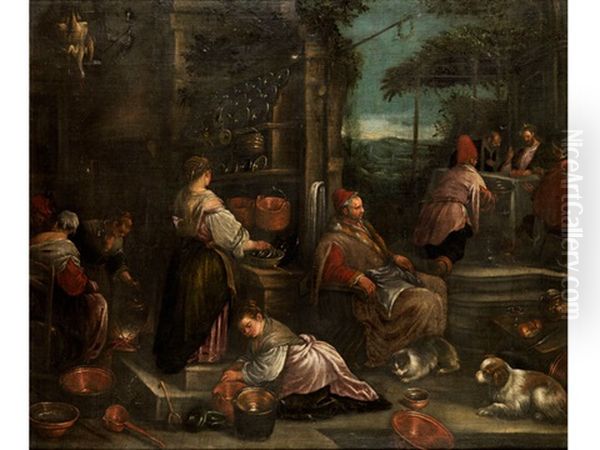 Jesus Speist Mit Seinen Jungern In Emmaus - view 1