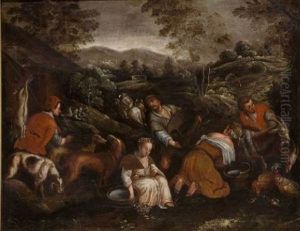 Les Travaux De La Ferme, Dit La Primavera by Gerolamo da Ponte Bassano
