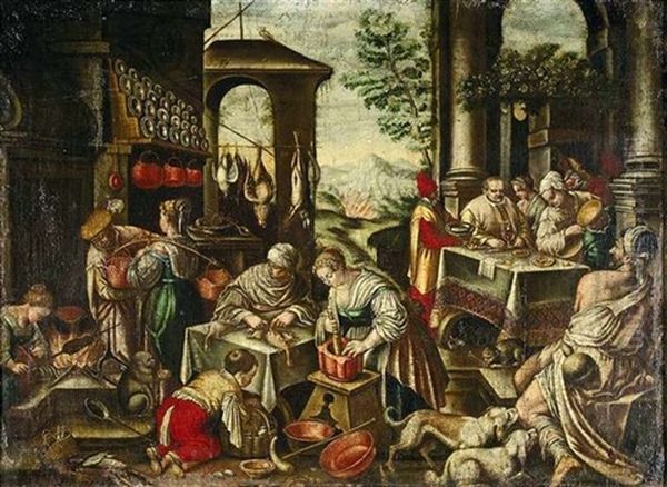 Der Reiche Mann Und Der Arme Lazarus - view 1