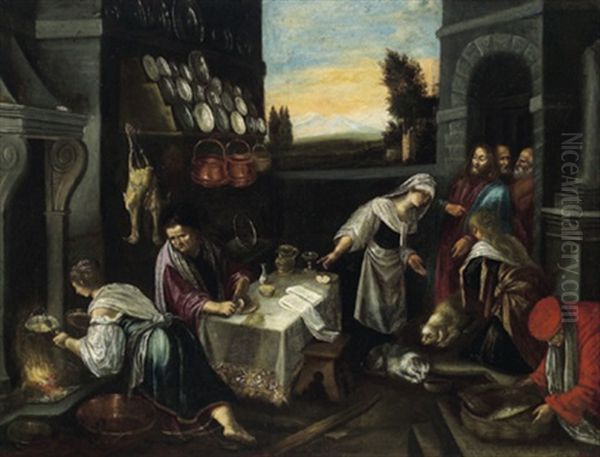 Christus Im Hause Von Maria Und Martha - view 1