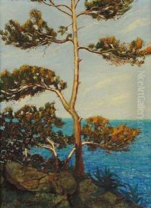 Alberi Sul Mare by Giovanni Battista Bassano