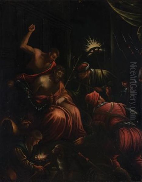 The Mocking Of Christ - view 1