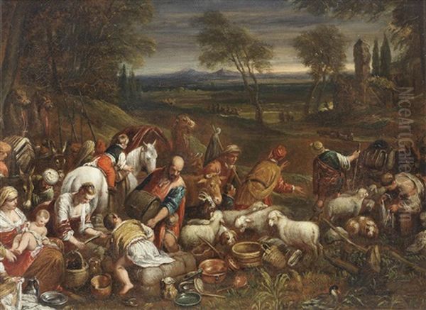 The Departure For Canaan - view 1