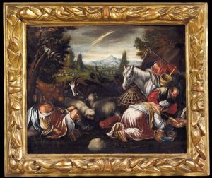 Paesaggi Con Figure by Jacopo Bassano (Jacopo da Ponte)