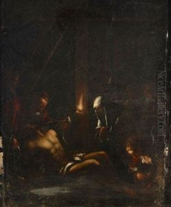 La Deploration Sur Le Christ Mort by Jacopo Bassano (Jacopo da Ponte)
