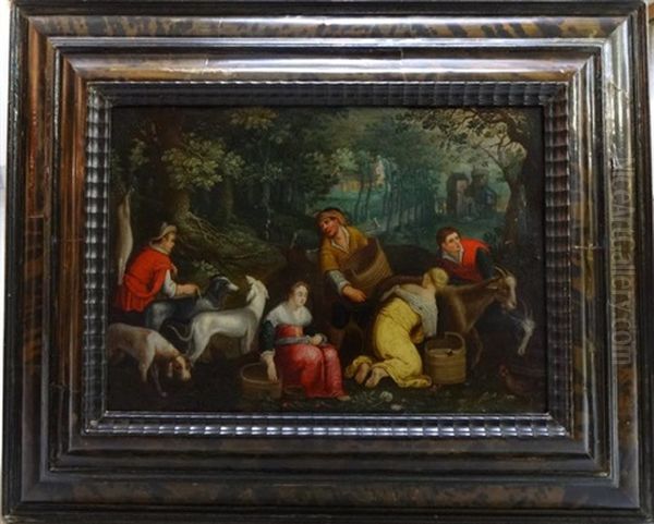 Allegorie De L"automne Ou Les Vendanges - view 1