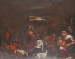 L'adorazione Dei Magi by Jacopo Bassano (Jacopo da Ponte)