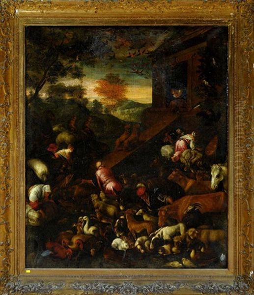 Noah's Ark, The Entry Of The Animals - view 1