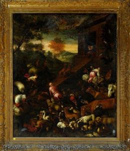 Noah's Ark, The Entry Of The Animals