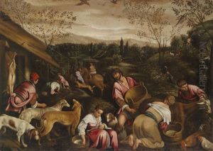 Der Herbst (aus Einer Jahreszeitenfolge) by Jacopo Bassano (Jacopo da Ponte)