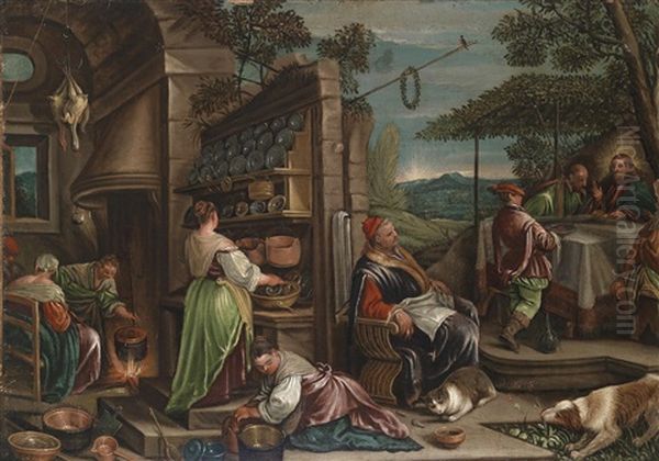Das Gastmahl Zu Emmaus - view 1