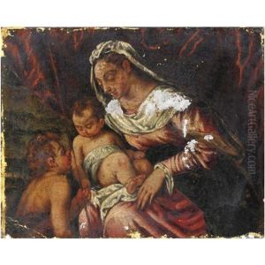 Madonna Col Bambino E San Giovannino