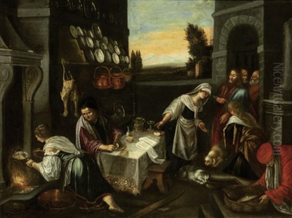 Christus Im Hause Von Maria Und Martha - view 1