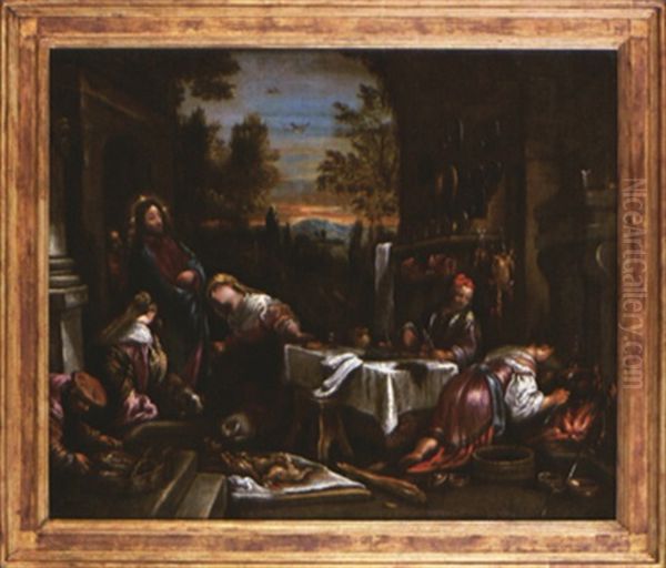 Jesus Chez Marthe Et Marie - view 1
