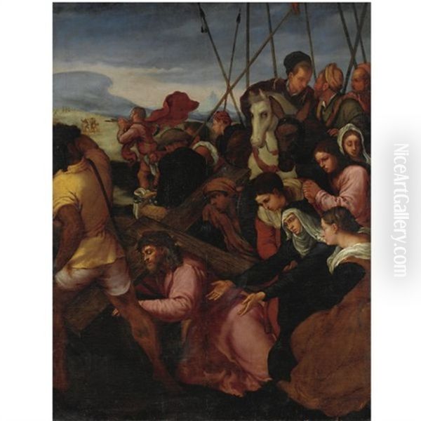 La Salita Al Calvario - view 1