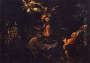 Trasfigurazione by Jacopo Bassano (Jacopo da Ponte)