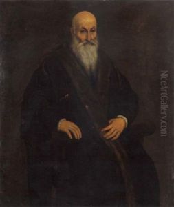 Ritratto Di Senatore Veneziano by Jacopo Bassano (Jacopo da Ponte)