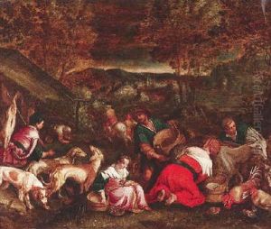 Der Herbst by Jacopo Bassano (Jacopo da Ponte)
