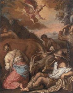 The Annunciation To The Shepherds by Jacopo Bassano (Jacopo da Ponte)