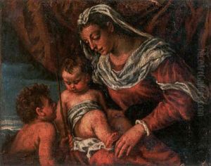 The Madonna And Child With The Infant St. John