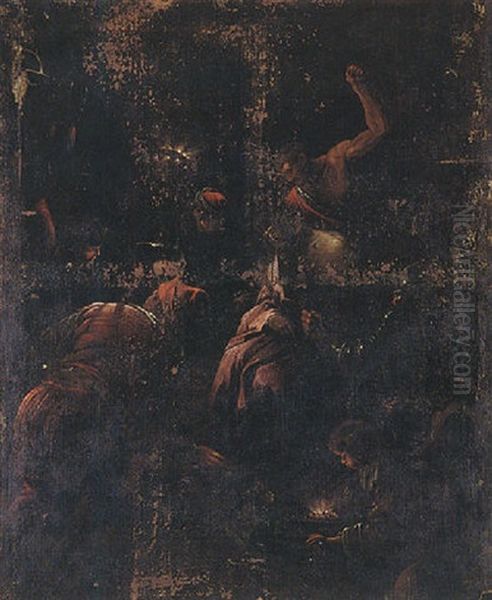 The Mocking Of Christ - view 1