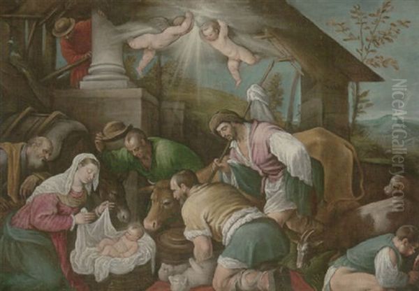 The Adoration Of The Shepherds - view 1