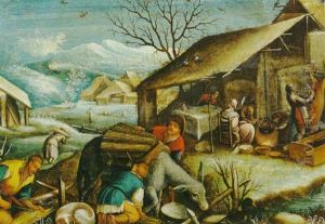 Les Quatre Saisons by Jacopo Bassano (Jacopo da Ponte)