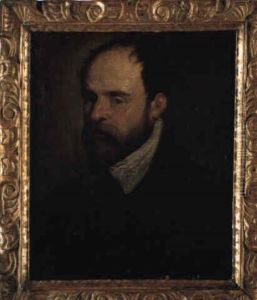Portrait Of A Bearded Gentleman by Jacopo Bassano (Jacopo da Ponte)