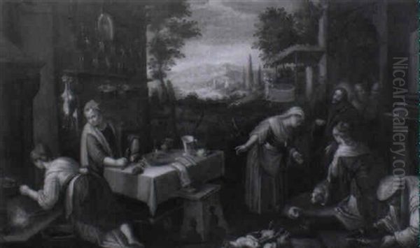 Le Christ Chez Marthe Et Marie - view 1
