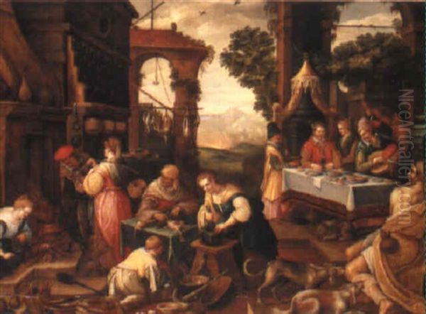 The Parable Of Dives And Lazarus - view 1