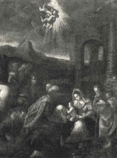 The Adoration Of The Magi - view 1
