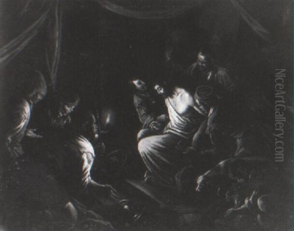 The Mocking Of Christ - view 1