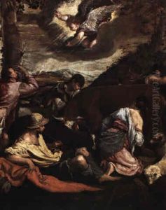 The Annunciation To The Shepherds by Jacopo Bassano (Jacopo da Ponte)