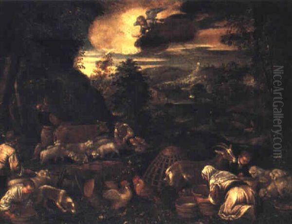 Zngeln F"rkunnar Jesu F"delse F"r Herdarna - view 1