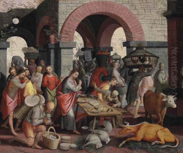 Christ Cleansing The Temple I - view 1