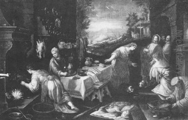 Christ Entering The House Of Martha And Mary - view 1