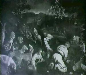 Der Fruhling by Jacopo Bassano (Jacopo da Ponte)