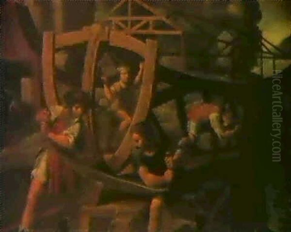 Noahs Ark Bygges - view 1