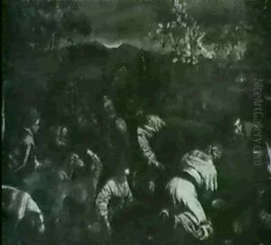 Szene Aus Dem Landleben (fruhling?) by Jacopo Bassano (Jacopo da Ponte)
