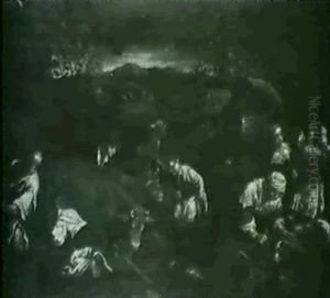 Szene Aus Dem Landleben (herbst?) by Jacopo Bassano (Jacopo da Ponte)