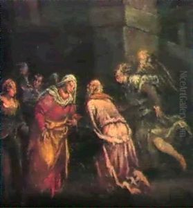 The Meeting Of Joachim And Anna