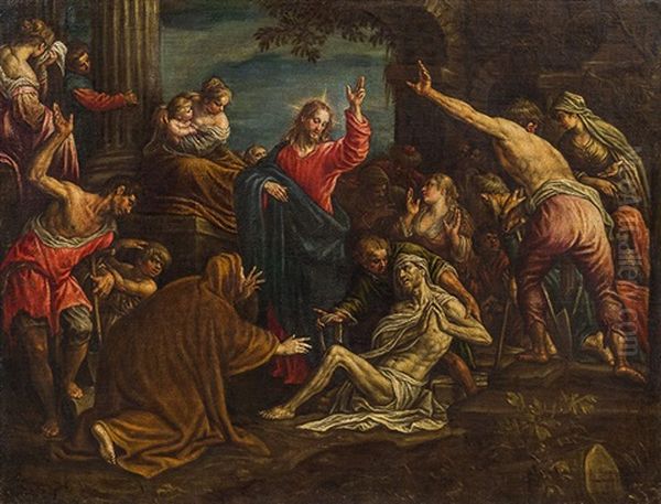 The Raising Of Lazarus - view 1