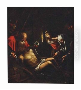 The Deposition by Leandro Bassano