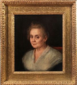 Brustbild Einer Alteren Frau by Leandro Bassano