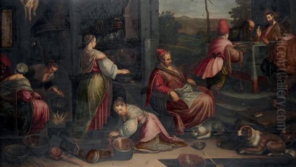 Le Repas Avec Les Pelerins D'emmaus - view 1