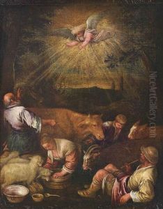 The Annunciation To The Shepherds by Leandro Bassano