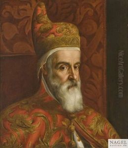 Bildnis Des Dogen Marino Grimani (1532-1605) by Leandro Bassano