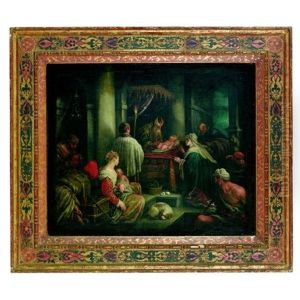 La Circoncision by Leandro Bassano